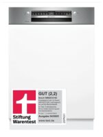 Bosch SMI6ZCS16E teilintegrierter Geschirrspüler mit Zeolith-Trocknung und MaxFlex-System
