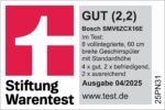 Bosch SMV6ZCX16E Vollintegrierter Geschirrspüler 60 cm, 14 Maßgedecke, Zeolith, Home Connect – Bild 2