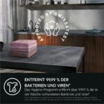 AEG Waschmaschine 9 kg KI WashAssist ProSteam Dampfprogramm Inverter Motor LR6AMZ49FL – Bild 6