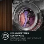 AEG Waschmaschine LR7AMZ412FL 12 kg ProSteam WiFi Serie 7000 Dampffunktion Mengenautomatik – Bild 10