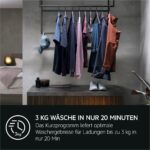 AEG L6AMZ48FL Waschmaschine 8 kg, ProSense Technologie, Anti-Allergie-Programm, Startzeitvorwahl – Bild 7