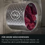 AEG Waschmaschine LR7AMZ412FL 12 kg ProSteam WiFi Serie 7000 Dampffunktion Mengenautomatik – Bild 3
